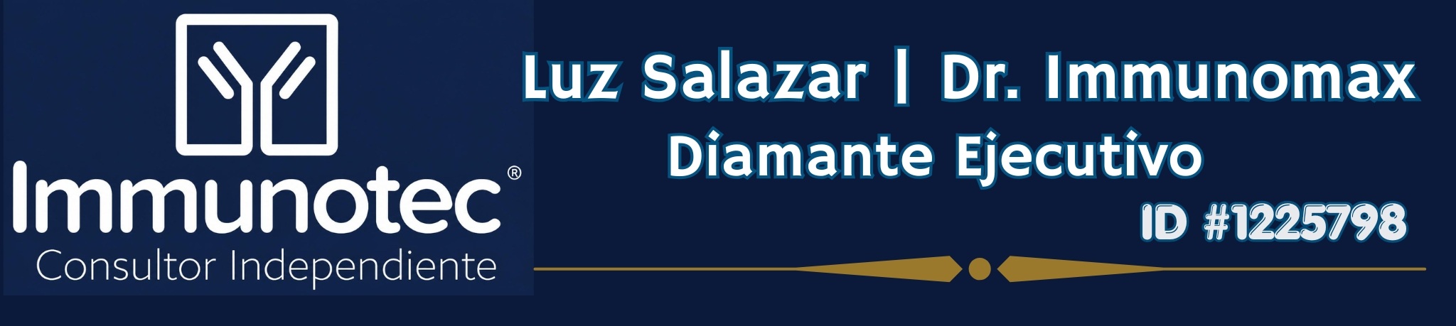 Luz Salazar Dr. Immunomax Diamante Ejecutivo